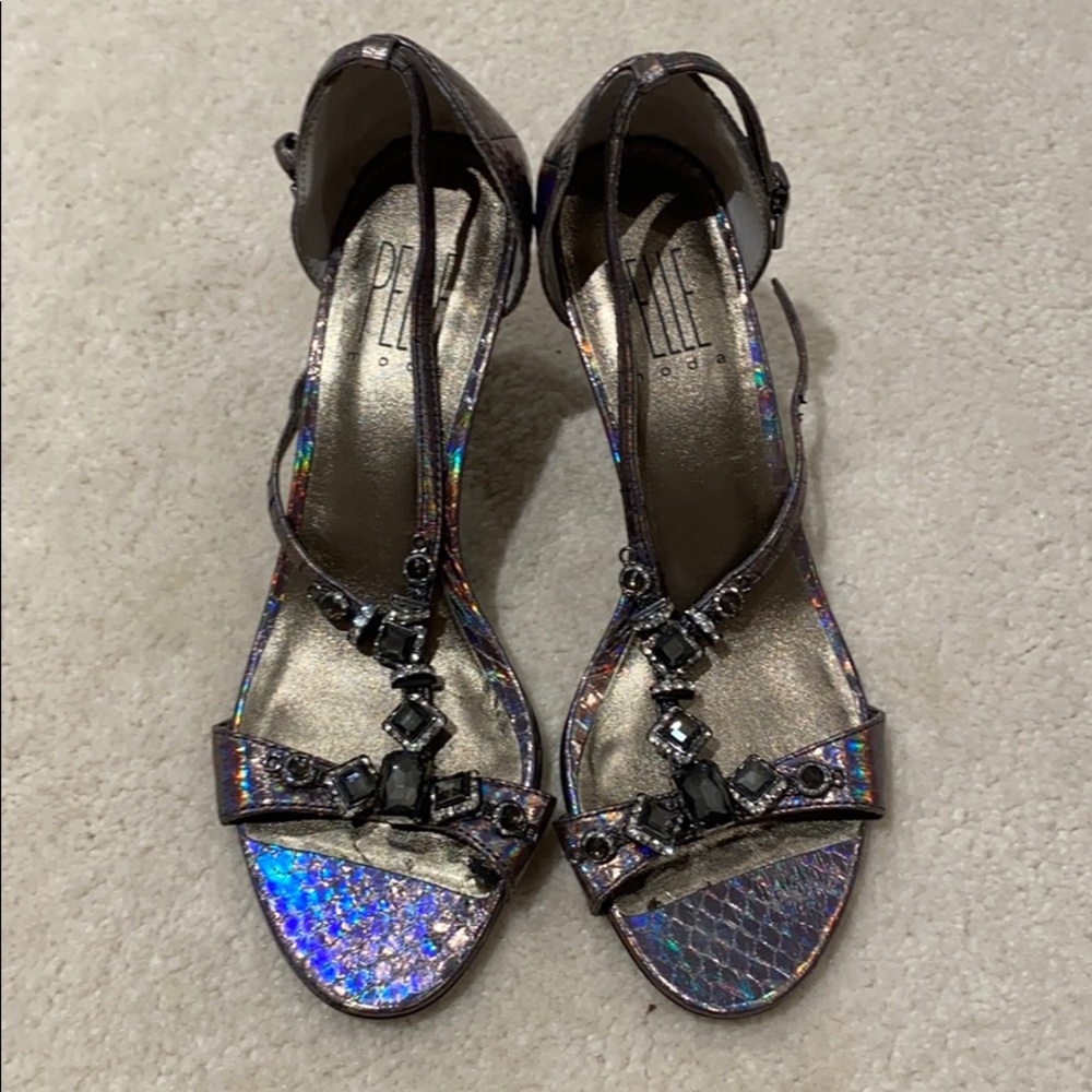 Pelle Moda Iridescent Heels